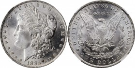 Morgan Silver Dollar

1885-O Morgan Silver Dollar. MS-66 (NGC).

PCGS# 7162. NGC ID: 254T.

From the Dr. Jeffrey A. Rudolph Collection.

Estim...