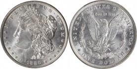 Morgan Silver Dollar

1886 Morgan Silver Dollar. MS-65 (PCGS).

PCGS# 7166. NGC ID: 254V.

From the Bill Gleckler Collection.

Estimate: $ 100
