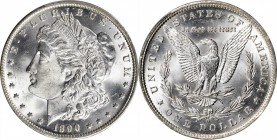 Morgan Silver Dollar

1890-O Morgan Silver Dollar. MS-65 (PCGS).

PCGS# 7200. NGC ID: 255E.

Estimate: $ 850