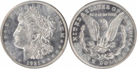 Morgan Silver Dollar

1921-D Morgan Silver Dollar. MS-64 (PCGS).

PCGS# 7298. NGC ID: 256Y.

From the Bill Gleckler Collection.

Estimate: $ 1...