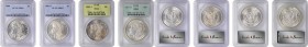 Morgan Silver Dollar

Lot of (4) Choice Mint State Morgan Silver Dollars, 1881-1921. (PCGS)

Included are: 1881-S MS-63; 1888 MS-63; 1899-O MS-64,...