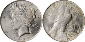Peace Silver Dollar

Lot of (3) 1922 Peace Silver Dollars. MS-64 (NGC).

PCGS# 7357. NGC ID: 257C.

From the Dr. Jeffrey A. Rudolph Collection....