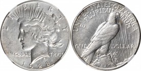 Peace Silver Dollar

1928 Peace Silver Dollar. AU-50 (NGC).

PCGS# 7373. NGC ID: 257V.

Estimate: $ 150