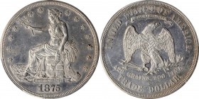 Trade Dollar

1875-S Trade Dollar. Type I/I. AU Details--Cleaned (PCGS).

PCGS# 7039. NGC ID: 2536.

Estimate: $ 185