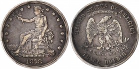 Trade Dollar

1878-S Trade Dollar. VF-30 (PCGS).

PCGS# 7048. NGC ID: 253G.

Estimate: $ 200