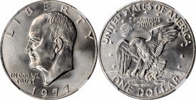 Eisenhower Dollar

1977 Eisenhower Dollar. MS-67 (NGC).

PCGS# 7423. NGC ID: 258M.

From the Pittstown Collection.

Estimate: $ 750