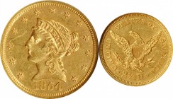 Liberty Head Quarter Eagle

1854 Liberty Head Quarter Eagle. AU-50 (ANACS). OH.

PCGS# 7769. NGC ID: 25HX.

From the Steve Studer Collection.
...