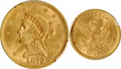 Liberty Head Quarter Eagle

1873 Liberty Head Quarter Eagle. Open 3. MS-64 (PCGS).

PCGS# 7817. NGC ID: 25KN.

Estimate: $ 850