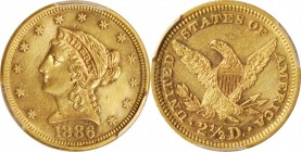Liberty Head Quarter Eagle

1886 Liberty Head Quarter Eagle. AU Details--Harshly Cleaned (PCGS).

PCGS# 7838. NGC ID: 25LA.

From the Collection...