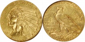Indian Quarter Eagle

1911 Indian Quarter Eagle. MS-63 (NGC).

PCGS# 7942. NGC ID: 2893.

From the Trebuchet Collection.

Estimate: $ 650