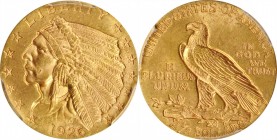 Indian Quarter Eagle

1926 Indian Quarter Eagle. MS-64+ (PCGS).

PCGS# 7950. NGC ID: 289C.

Estimate: $ 750