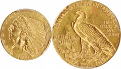 Indian Quarter Eagle

1926 Indian Quarter Eagle. MS-63 (PCGS).

PCGS# 7950. NGC ID: 289C.

Estimate: $ 475