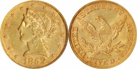 Liberty Head Half Eagle

1852 Liberty Head Half Eagle. AU-58 (ICG).

PCGS# 8250. NGC ID: 25UA.

From the Steve Studer Collection.

Estimate: $...