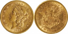 Liberty Head Double Eagle

1855-S Liberty Head Double Eagle. AU-53 (PCGS).

PCGS# 8916. NGC ID: 268X.

From the Collection of Silas Stanley Robe...