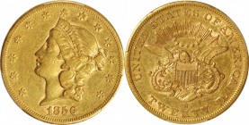 Liberty Head Double Eagle

1856-S Liberty Head Double Eagle. EF-40 (PCGS).

PCGS# 8919. NGC ID: 2692.

From the Collection of Silas Stanley Robe...