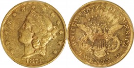 Liberty Head Double Eagle

1874 Liberty Head Double Eagle. AU-50 (PCGS).

PCGS# 8970. NGC ID: 26AN.

From the Collection of Silas Stanley Robert...