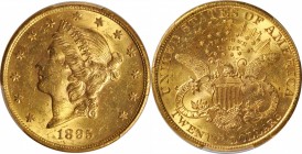 Liberty Head Double Eagle

1895-S Liberty Head Double Eagle. MS-62 (PCGS).

PCGS# 9028. NGC ID: 26CE.

From the Collection of Silas Stanley Robe...