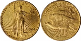 Saint-Gaudens Double Eagle

1914 Saint-Gaudens Double Eagle. MS-63 (PCGS).

PCGS# 9164. NGC ID: 26FS.

From the Bimyway Collection.

Estimate:...