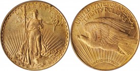 Saint-Gaudens Double Eagle

1922 Saint-Gaudens Double Eagle. MS-63 (PCGS).

PCGS# 9173. NGC ID: 26G3.

Estimate: $ 2000