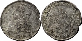 Circulating Contemporary Counterfeit U.S. Coins

1838 Contemporary Counterfeit Capped Bust Half Dollar. Cast. Davignon 9-J. Reeded Edge. Extremely F...