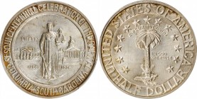 Columbia, South Carolina Sesquicentennial

1936-D Columbia, South Carolina Sesquicentennial. MS-65 (PCGS).

PCGS# 9292. NGC ID: BYGD.

From the ...