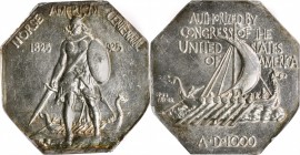 Norse-American Centennial Medal. Silver

Lot of (2) 1925 Norse-American Centennial Medals. Silver. Unc Details (PCGS).

Included are: Thin Planche...