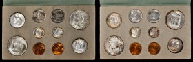 Mint Sets

1952 Mint Set. Mint State (Uncertified).

Housed in the original U.S. Mint packaging, with tattered manila envelope and stamped and pos...