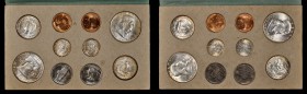 Mint Sets

1953 Mint Set. Mint State (Uncertified).

Housed in the original U.S. Mint packaging, with well preserved manila envelope and stamped a...