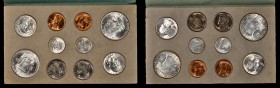 Mint Sets

1953 Mint Set. Mint State (Uncertified).

Housed in the original U.S. Mint packaging, with well preserved manila envelope and stamped a...