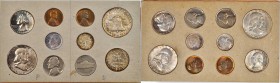 Mint Sets

1957 Mint Set. Mint State (Uncertified).

Housed in the original U.S. Mint packaging. (Total: 20 coins)

Estimate: $ 275