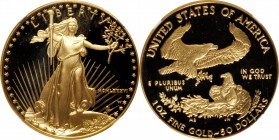 One-Ounce Gold Eagle

1986-W One-Ounce Gold Eagle. Proof-70 Ultra Cameo (NGC).

PCGS# 9807. NGC ID: 28YV.

Estimate: $ 2000