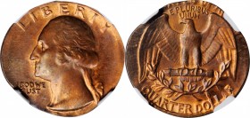 Mint Errors

(1965) Washington Quarter--Struck on a Cent Planchet--MS-64 RB (NGC).

3.1 grams.

Estimate: $ 800