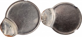 Mint Errors

Undated Kennedy Half Dollar. Copper-Nickel Clad--Struck 80% Off Center--MS-66 (NGC).

Estimate: $ 200