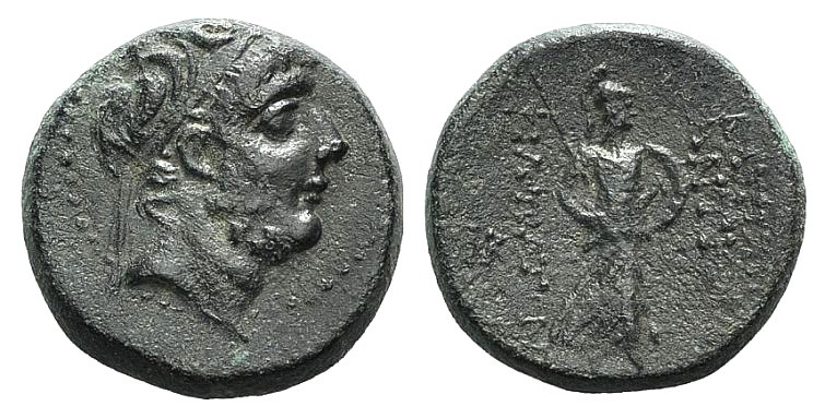 Seleukid Kings, Antiochos IX (114-95 BC). Æ (17mm, 4.96g, 11h), Tarsos. Diademed...