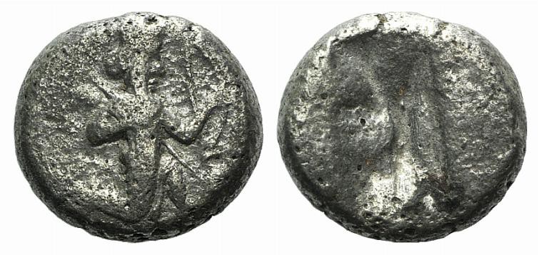 Achaemenid Kings of Persia, c. 480-420 BC. AR Siglos (15mm, 3.94g). Persian king...