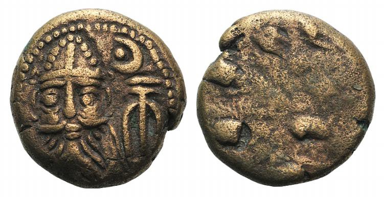Kings of Elymais, Orodes II (c. AD 100-150). Æ Drachm (13mm, 4.06g). Facing bust...