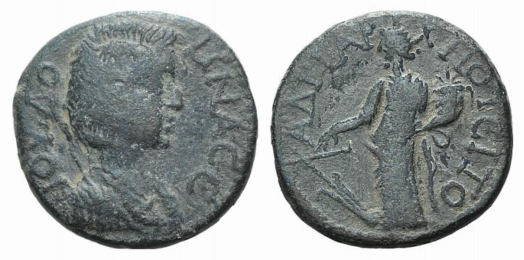Julia Domna (Augusta, 193-217). Phrygia, Hadrianopolis-Sebaste. Æ (20mm, 5.20g, ...