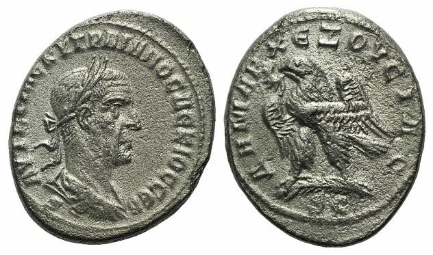 Trajan Decius (249-251). Antioch. BI Tetradrachm (28mm, 10.58g, 12h), 249-250. L...
