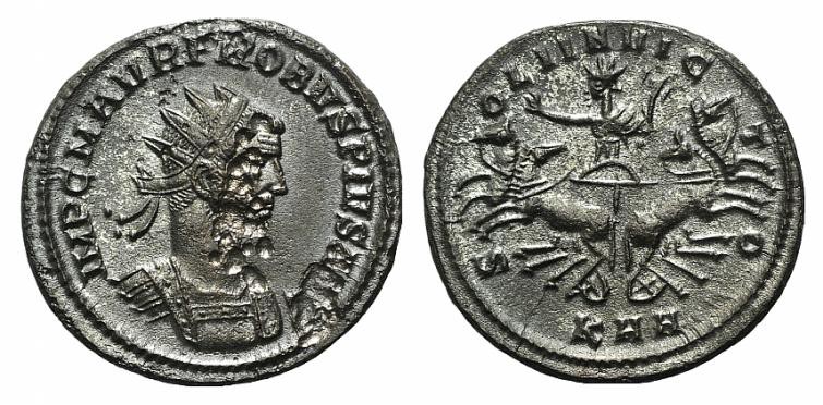 Probus (276-282). Radiate (22mm, 4.00g, 1h). Serdica, AD 276-282. Radiate and dr...