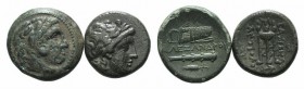 Lot of 2 Greek Æ coins, to be catalog. Lot sold as it, no returns