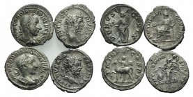Lot of 4 Roman Imperial Denari, to be catalog. Lot sold as it, no returns