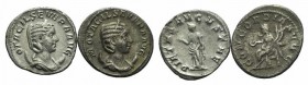 Lot of 2 Roman Imperial Antoniniani, to be catalog. Lot sold as it, no returns