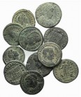 Lot of 11 Later Roman Imperial Æ coins, to be catalog. Lot sold as it, no returns
