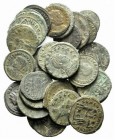 Lot of 25 Later Roman Imperial Æ coins, to be catalog. Lot sold as it, no returns