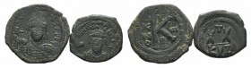 Lot of 2 Byzantine Folles, to be catalog. Lot sold as it, no returns