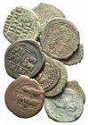 Lot of 10 Byzantine Folles, to be catalog. Lot sold as it, no returns