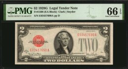 Legal Tender Notes

Fr. 1508. 1928G $2 Legal Tender Note. PMG Gem Uncirculated 66 EPQ.

A lovely Gem example of this Legal Tender deuce, which dis...