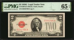 Legal Tender Notes

Fr. 1508. 1928G $2 Legal Tender Note. PMG Gem Uncirculated 65 EPQ.

Wonderful eye appeal is noticed on this Gem $2. Bright pap...