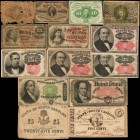 Miscellaneous Currency

Lot of (14) Fractional & Obsolete Currency. Poor to About Uncirculated.

Included in this lot are 12 mixed fractional note...