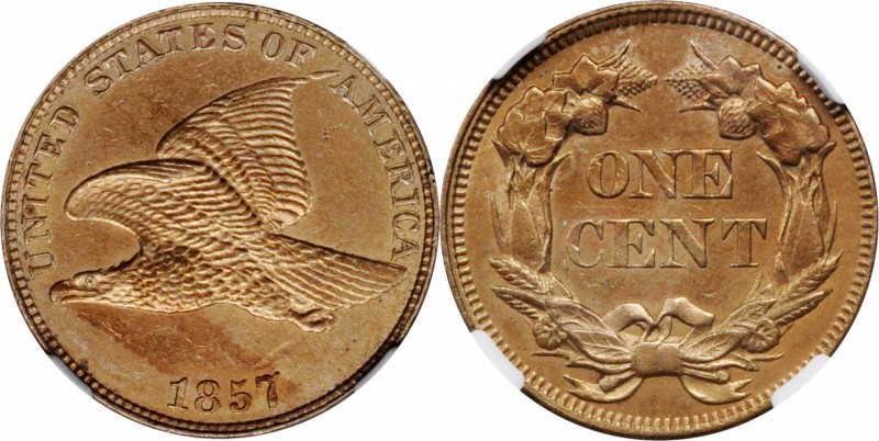 Flying Eagle Cent

1857 Flying Eagle Cent. Type of 1857. Unc Details--Cleaned ...